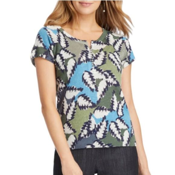 NIC+ZOE Petite Canopy Printed Tee Size PP - Picture 7 of 7